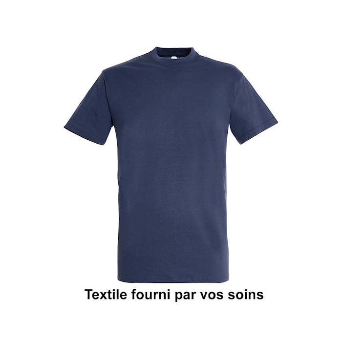 textile fourni par vos soins
